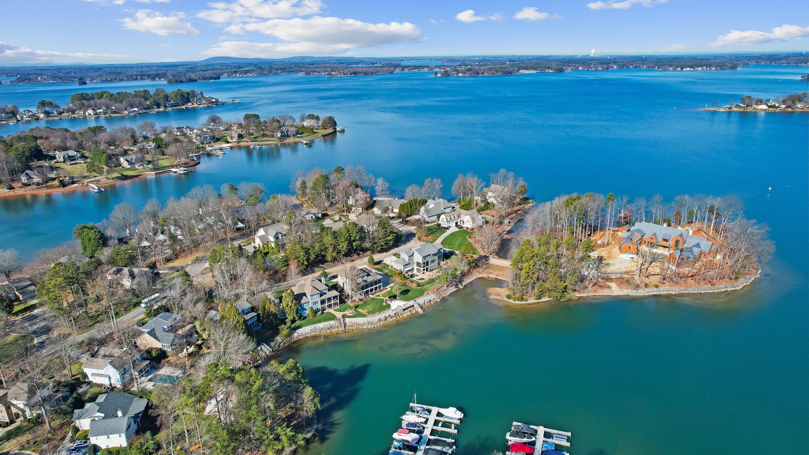 Lake Norman waterfront homes